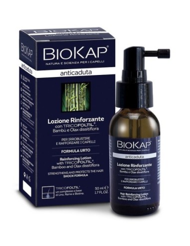 BIOKAP LOZIONE RINFORZANTE ANTICADUTA CON TRICOFOLTIL NUOVA FORMULA 50 ML